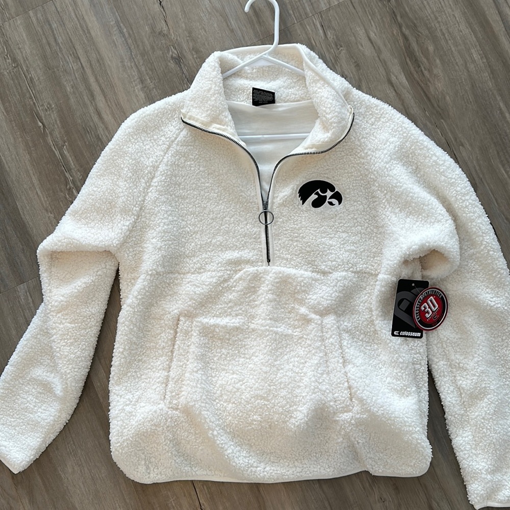 Quarter Zip Iowa Hawkeye Sweatshirt
